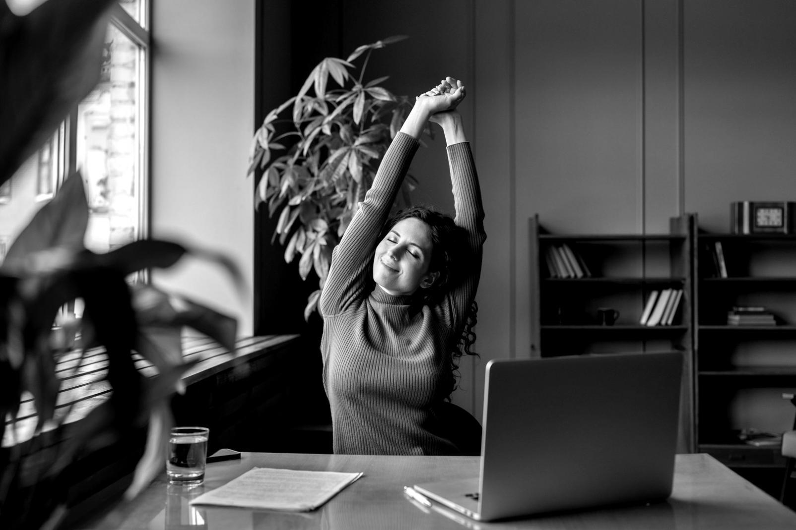 Specialist SEO analizând date de performanță și rezultate ale optimizării